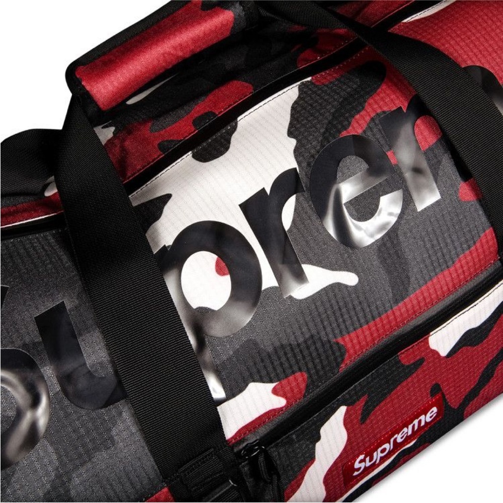 Supreme Red and Black Men's Bag